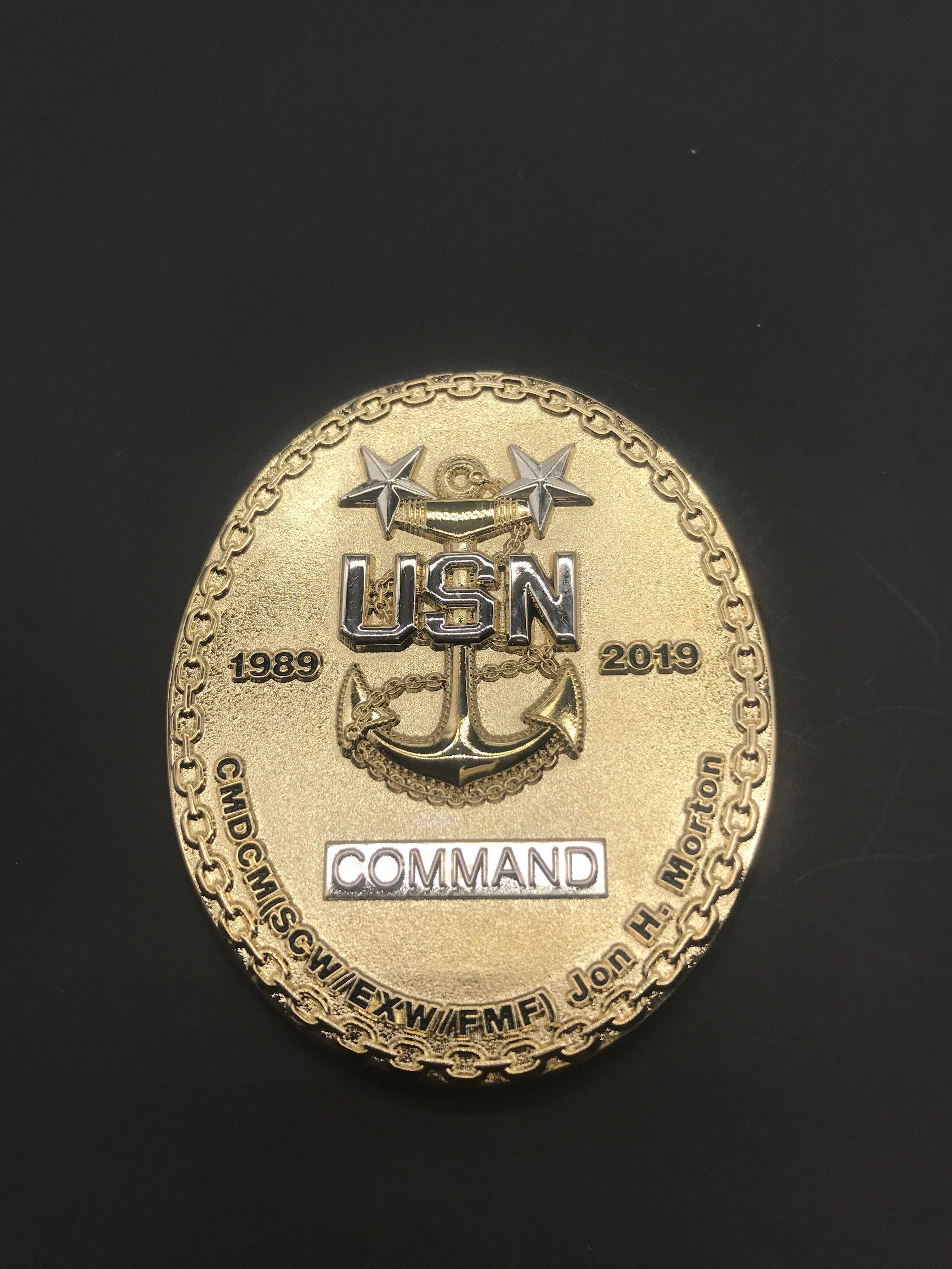 Dual Plated Challenge Coins